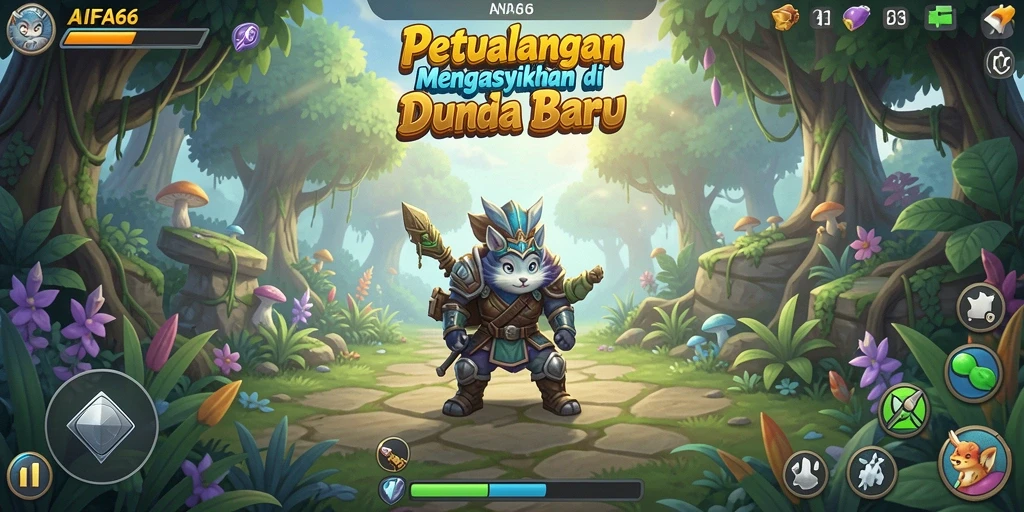 Tampilan gameplay AIFA66 yang menakjubkan dalam petualangan.