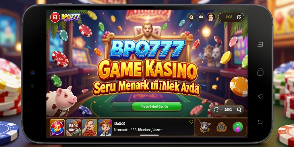 Tampilan gameplay BPO777 yang mengasyikkan dan mendebarkan.