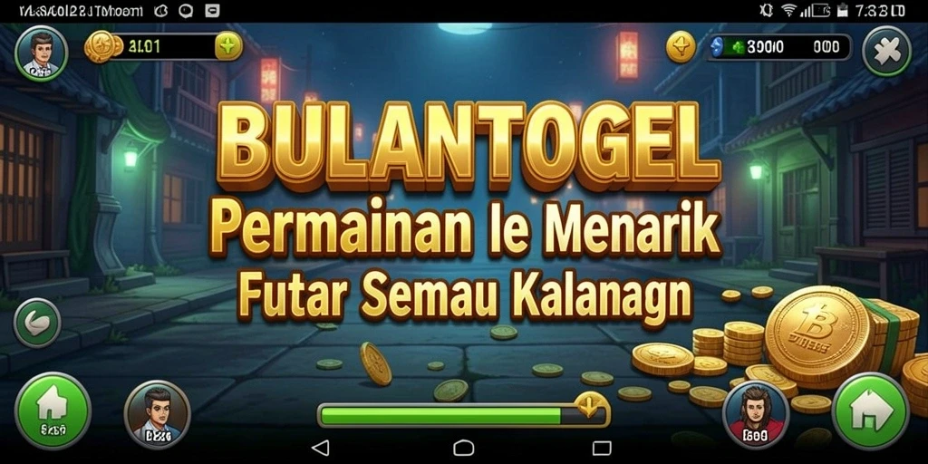 Tampilan gameplay BULANTOGEL yang menarik dan menghibur.