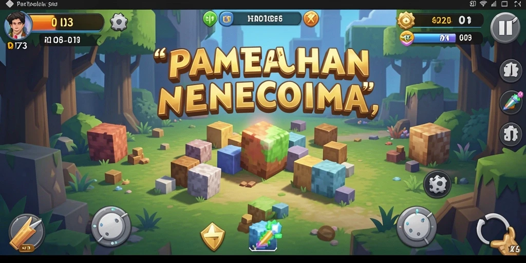 Tangkapan layar D73 menunjukkan gameplay seru saat menyelesaikan teka-teki.