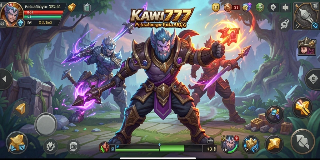 Gameplay seru dan menantang di KAWI777.