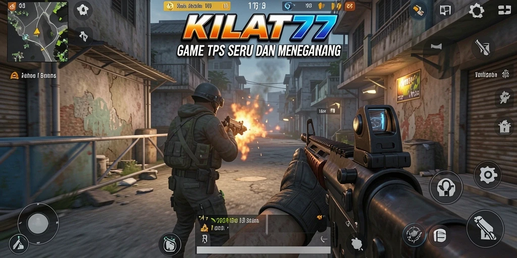 Tampilan aksi seru KILAT77 dalam mode TPS.
