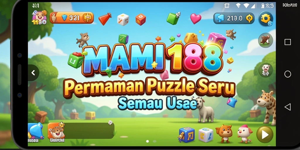 Screenshot gameplay MAMI188 menampilkan tantangan puzzle yang mengasyikkan.