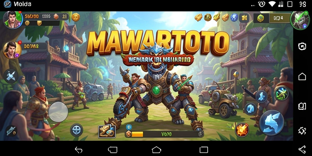 Screenshot utama MAWARTOTO menampilkan gameplay simulasi yang seru dan realistis.