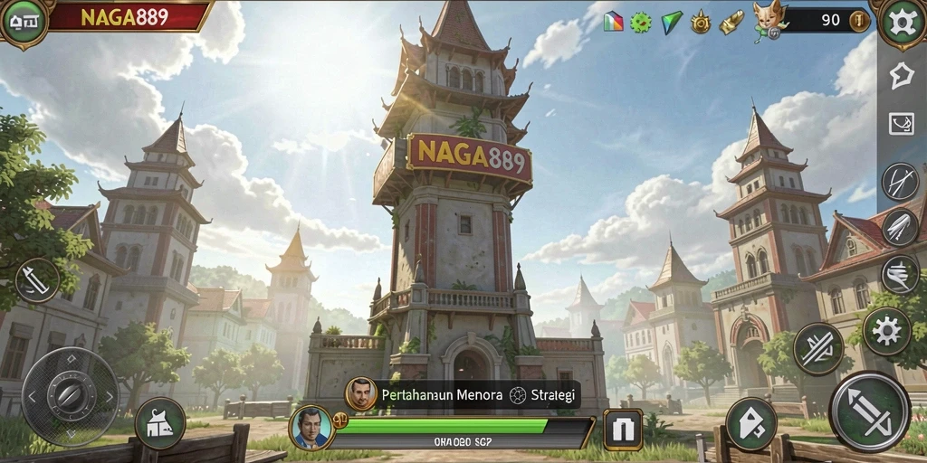 Tangkapan layar dari gameplay NAGA889 yang intens dan menegangkan.