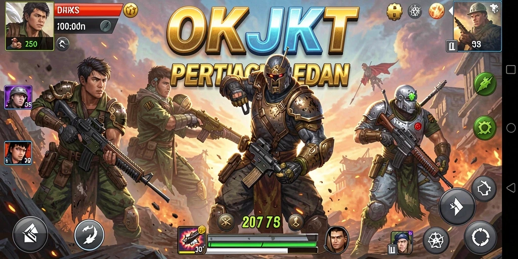 Tangkapan layar gameplay menampilkan aksi strategis yang mendebarkan.