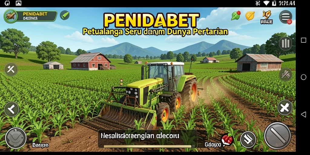 Tangkapan layar dari gameplay <strong>PENIDABET</strong> menunjukkan pengalaman bertani yang seru.