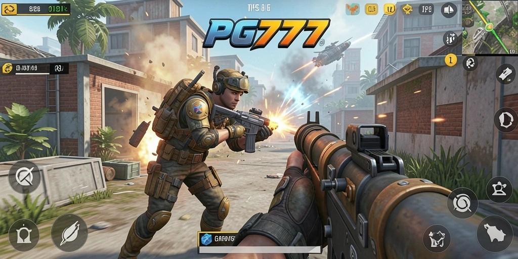 Tampilan menarik dari gameplay seru PG777 dalam aksi tempur.
