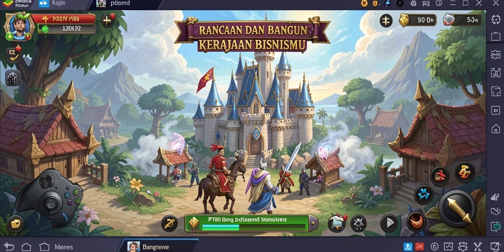 Menampilkan gameplay seru dari PT89 dalam mengelola bisnis.