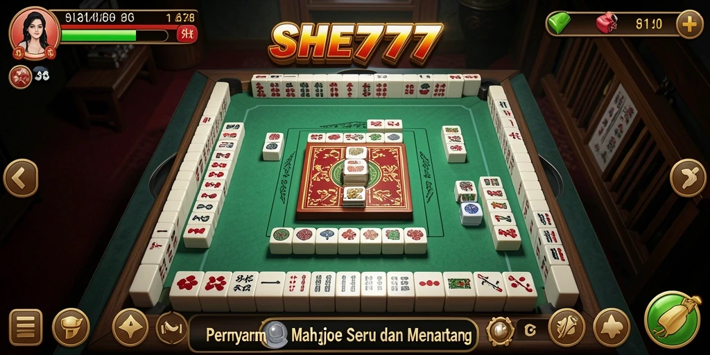 Tampilan gameplay SHE777 yang menarik dan interaktif.