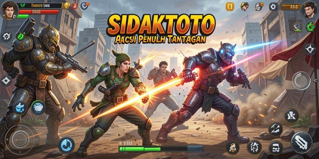 Tampilan gameplay seru dari SIDAKTOTO, menampilkan aksi mendebarkan.