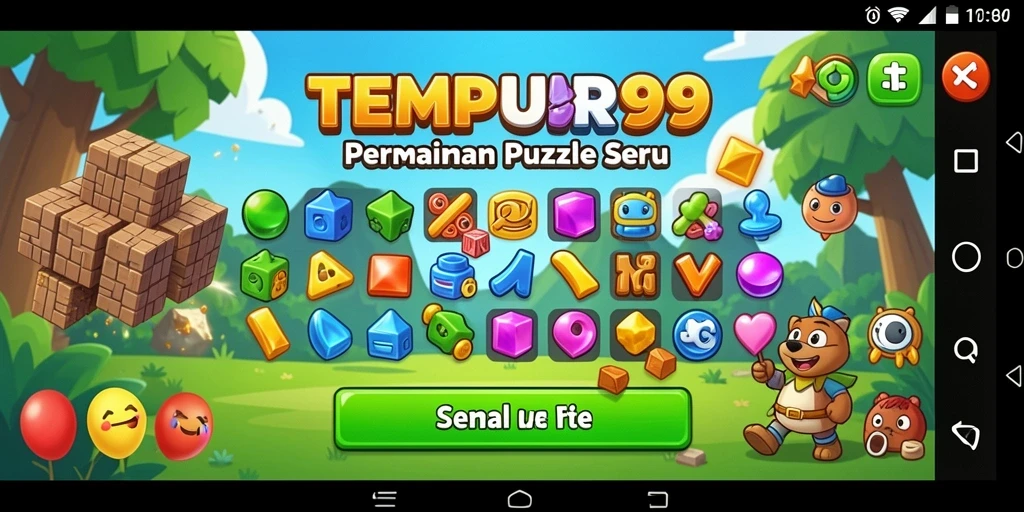 Gameplay seru dan penuh tantangan di TEMPUR99.