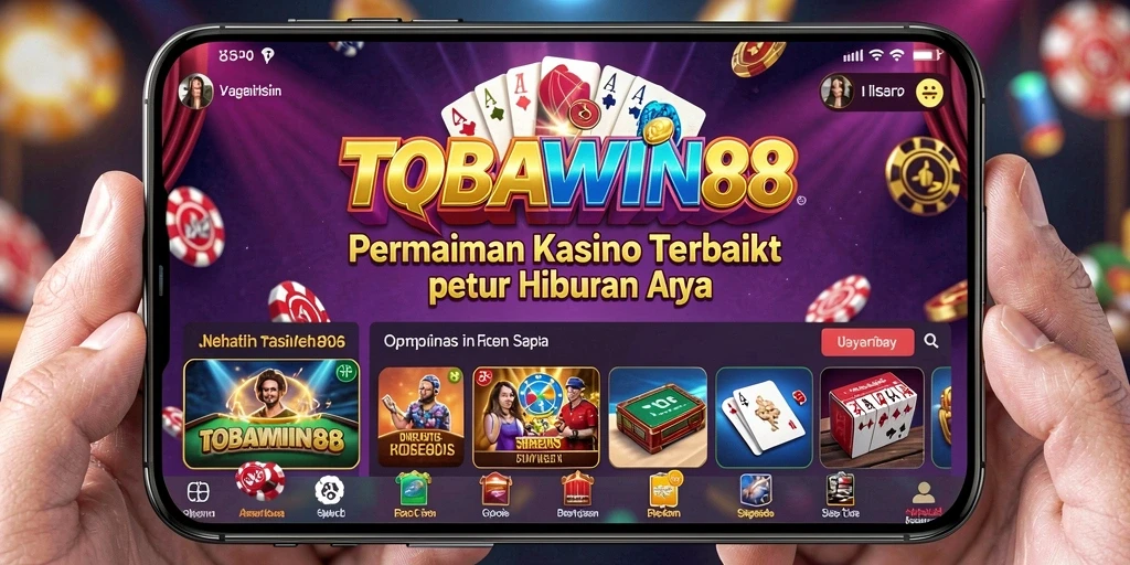 Tangkapan layar TOBAWIN88 menunjukkan gameplay Kasino yang seru dan mengasyikkan.