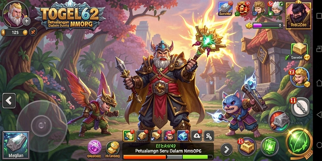 Gameplay TOGEL62 menampilkan pertarungan seru dan eksplorasi dunia yang menarik.