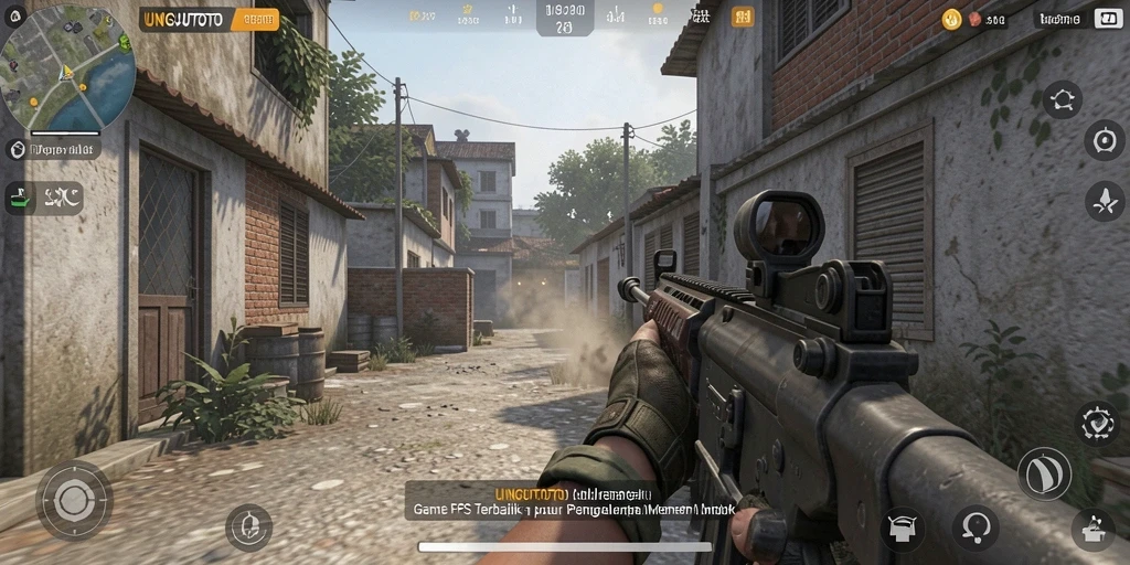 Tampilan gameplay intens dan aksi seru di UNGUTOTO.